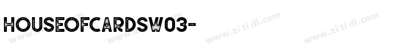 HouseofcardsW03字体转换