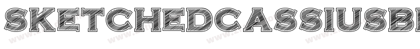 SketchedCassiusBroke字体转换