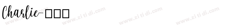 Charlie字体转换