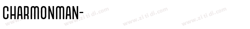 Charmonman字体转换