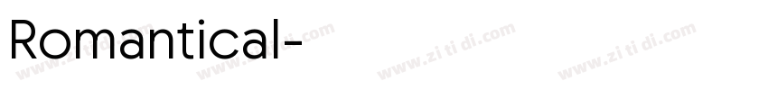 Romantical字体转换 Romantical字体转换