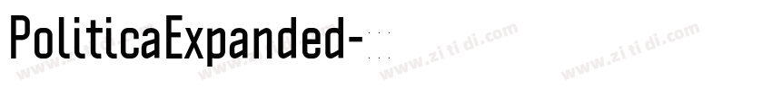 PoliticaExpanded字体转换