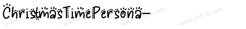 ChristmasTimePersona字体转换