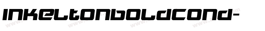 InkeltonBoldcond字体转换