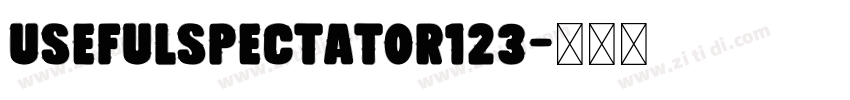 UseFulSpectator123字体转换