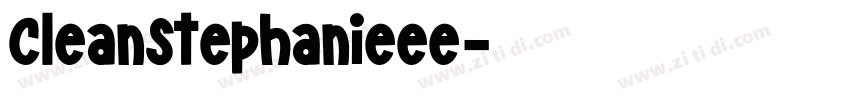 CleanStephanieee字体转换