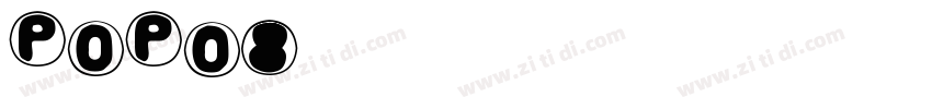 雅坊POP08字体转换