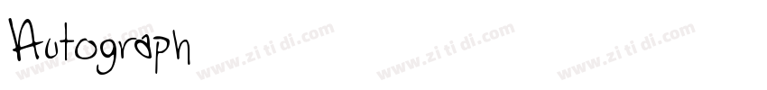 Autograph字体转换