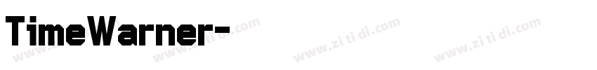 TimeWarner字体转换