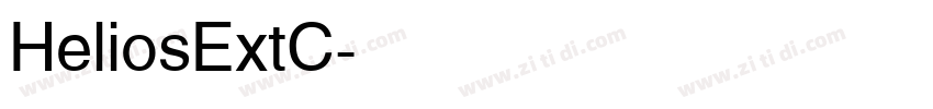 HeliosExtC字体转换