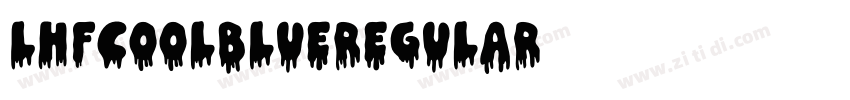 LHFCoolBlueRegular字体转换