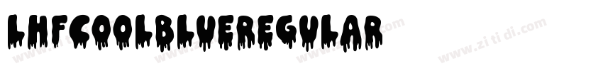 LHFCoolBlueRegular字体转换