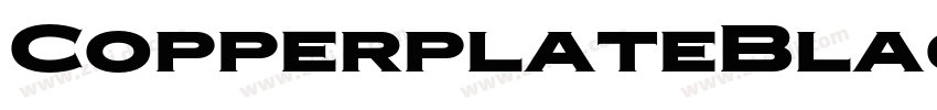 CopperplateBlackCond字体转换 CopperplateBlackCond字体转换