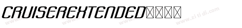 CruiserExtended字体转换