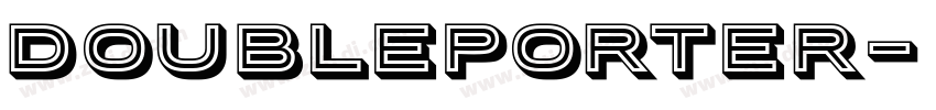 DoublePorter字体转换