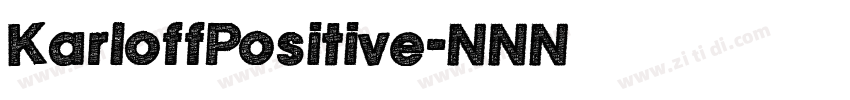 KarloffPositive字体转换