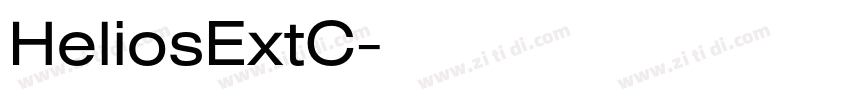 HeliosExtC字体转换