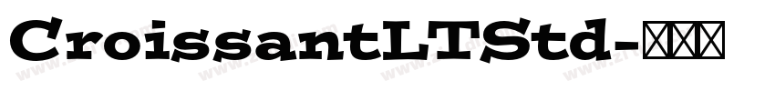CroissantLTStd字体转换