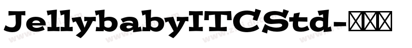 JellybabyITCStd字体转换