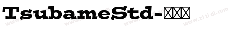 TsubameStd字体转换