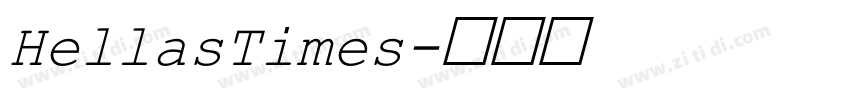 HellasTimes字体转换