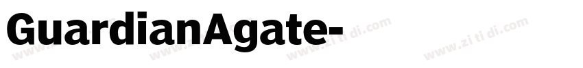 GuardianAgate字体转换