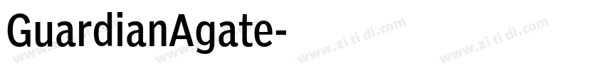 GuardianAgate字体转换