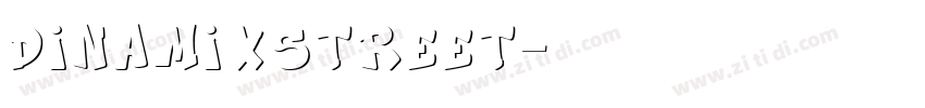 DinamixStreet字体转换