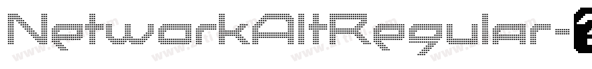 NetworkAltRegular字体转换 NetworkAltRegular字体转换