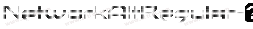 NetworkAltRegular字体转换 NetworkAltRegular字体转换