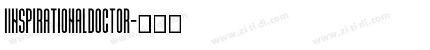 iInspirationalDoctor字体转换