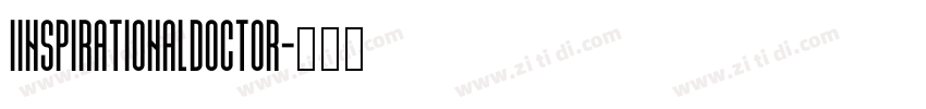 iInspirationalDoctor字体转换