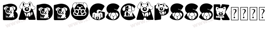 BadDogScapsSSK字体转换