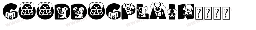 GoodDogPlain字体转换