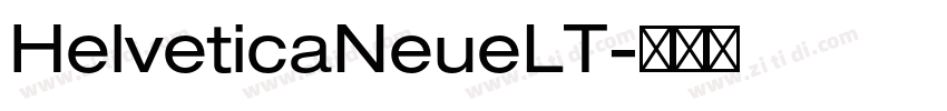 HelveticaNeueLT字体转换