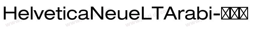 HelveticaNeueLTArabi字体转换