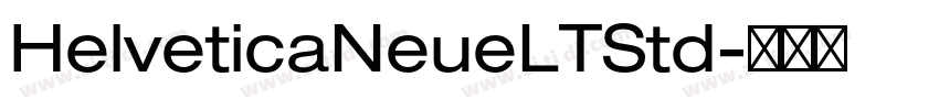 HelveticaNeueLTStd字体转换