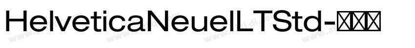 HelveticaNeuelLTStd字体转换