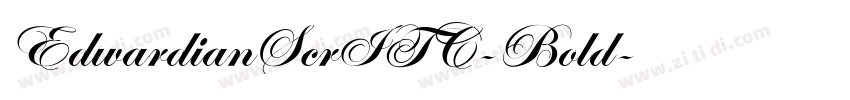 EdwardianScrITC-Bold字体转换 EdwardianScrITC-Bold字体转换