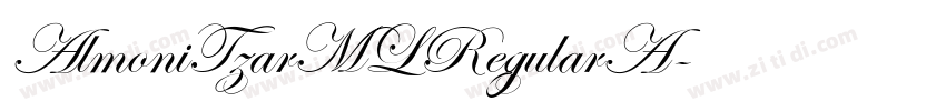AlmoniTzarMLRegularA字体转换 AlmoniTzarMLRegularA字体转换