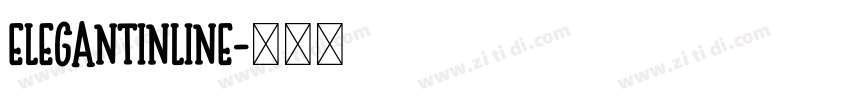 ElegantInline字体转换