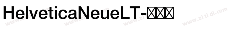 HelveticaNeueLT字体转换