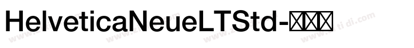 HelveticaNeueLTStd字体转换