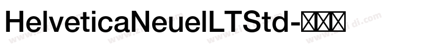 HelveticaNeuelLTStd字体转换