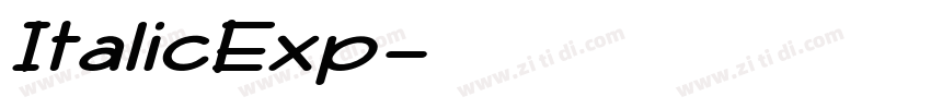 ItalicExp字体转换 ItalicExp字体转换