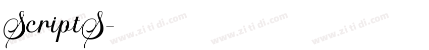 ScriptS字体转换