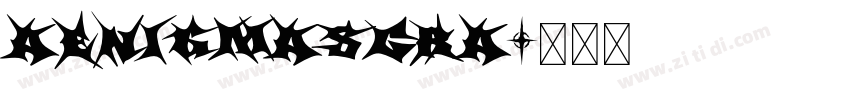 AEnigmaScra字体转换