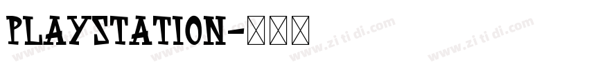 Playstation字体转换