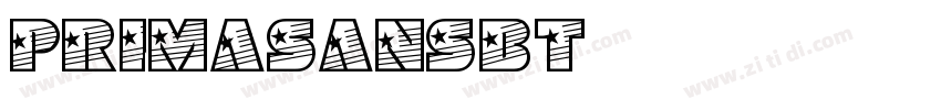 PrimaSansBT字体转换