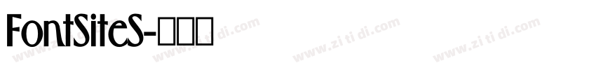 FontSiteS字体转换